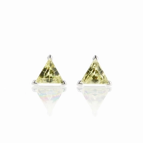 Bermuda Earrings in Lemon Quartz