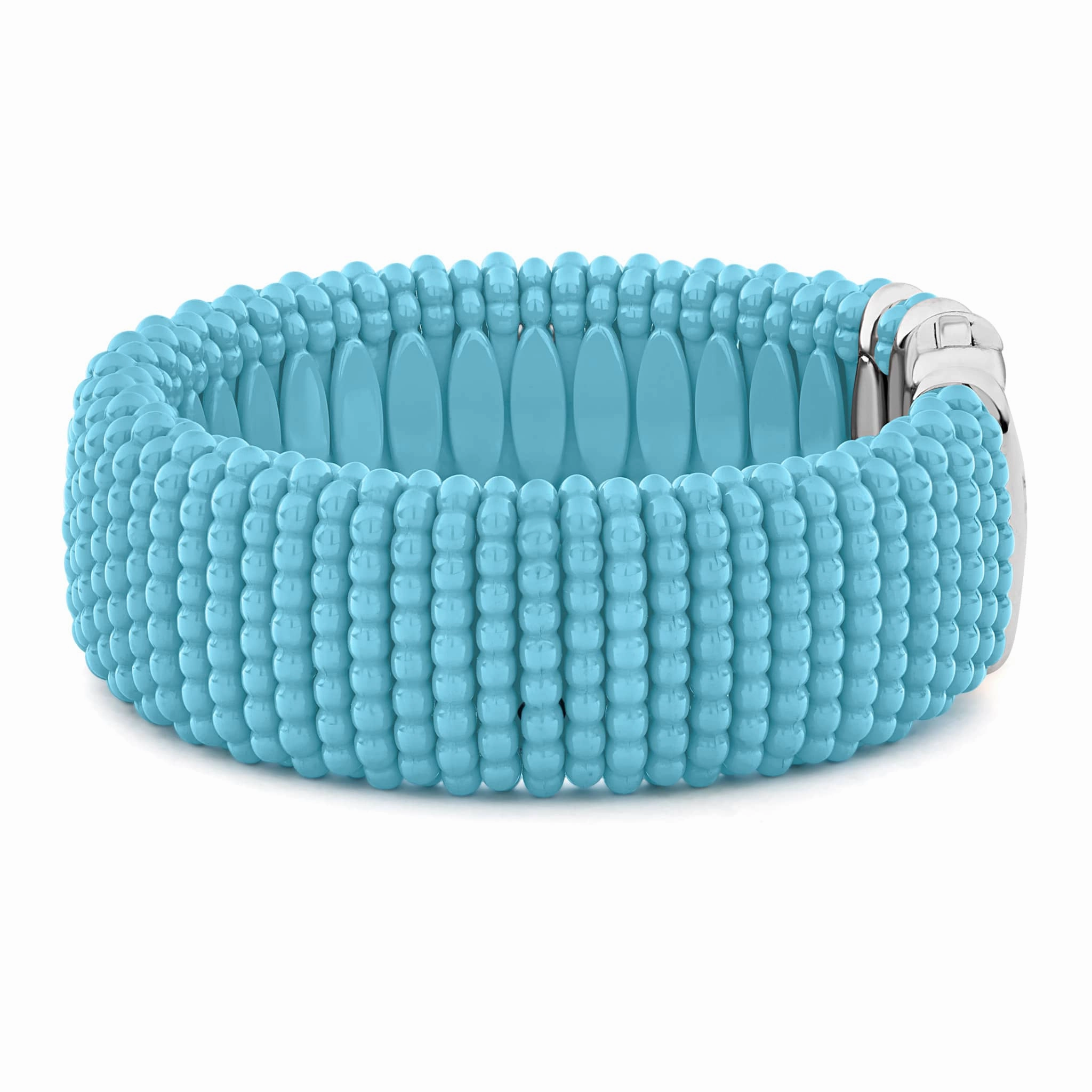 Blue Caviar Blue Statement Ceramic Caviar Bracelet | 23mm