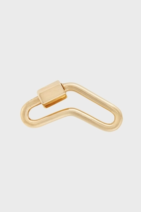 Boomerang Lock, Yellow Gold