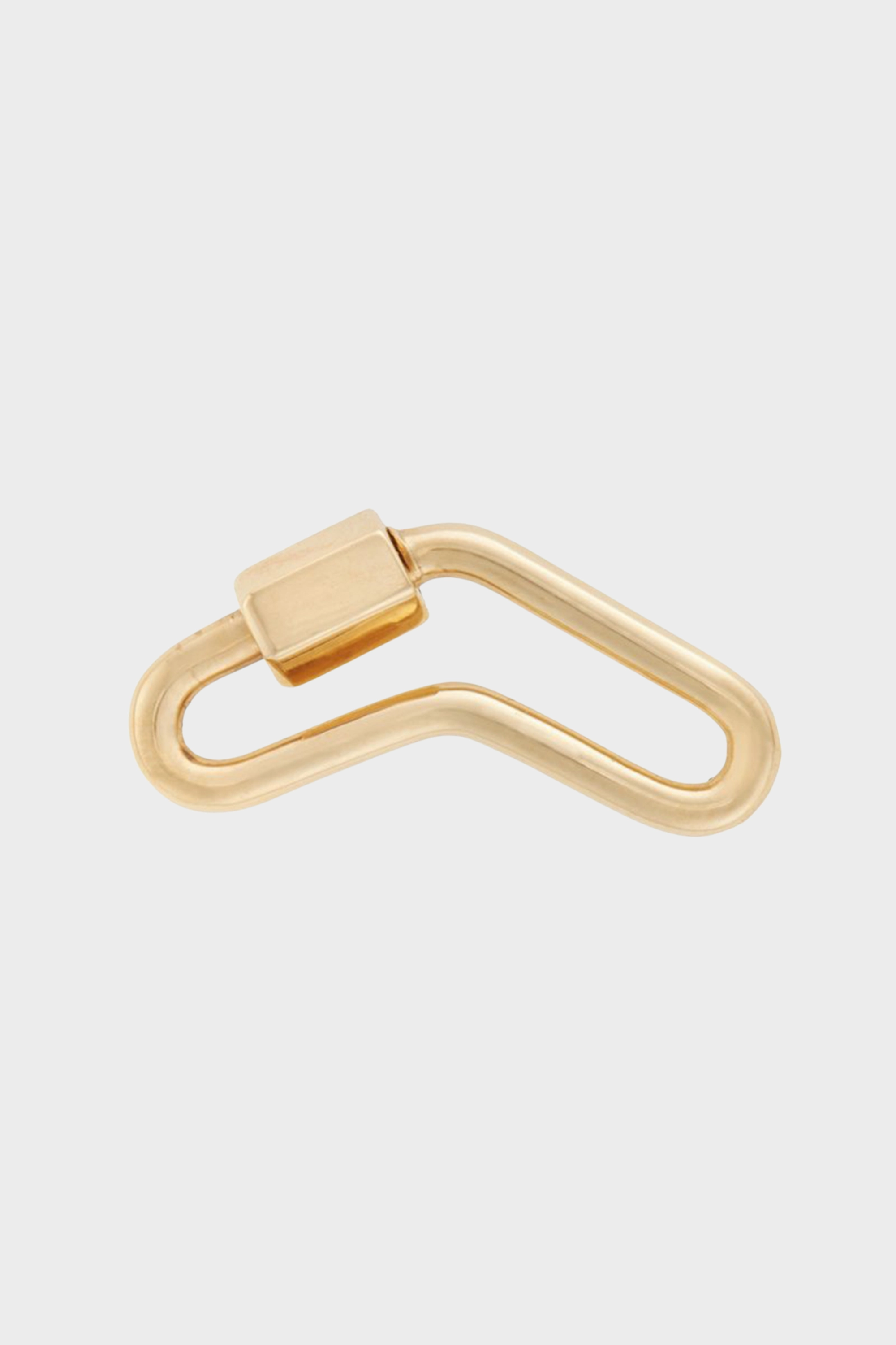 Boomerang Lock, Yellow Gold