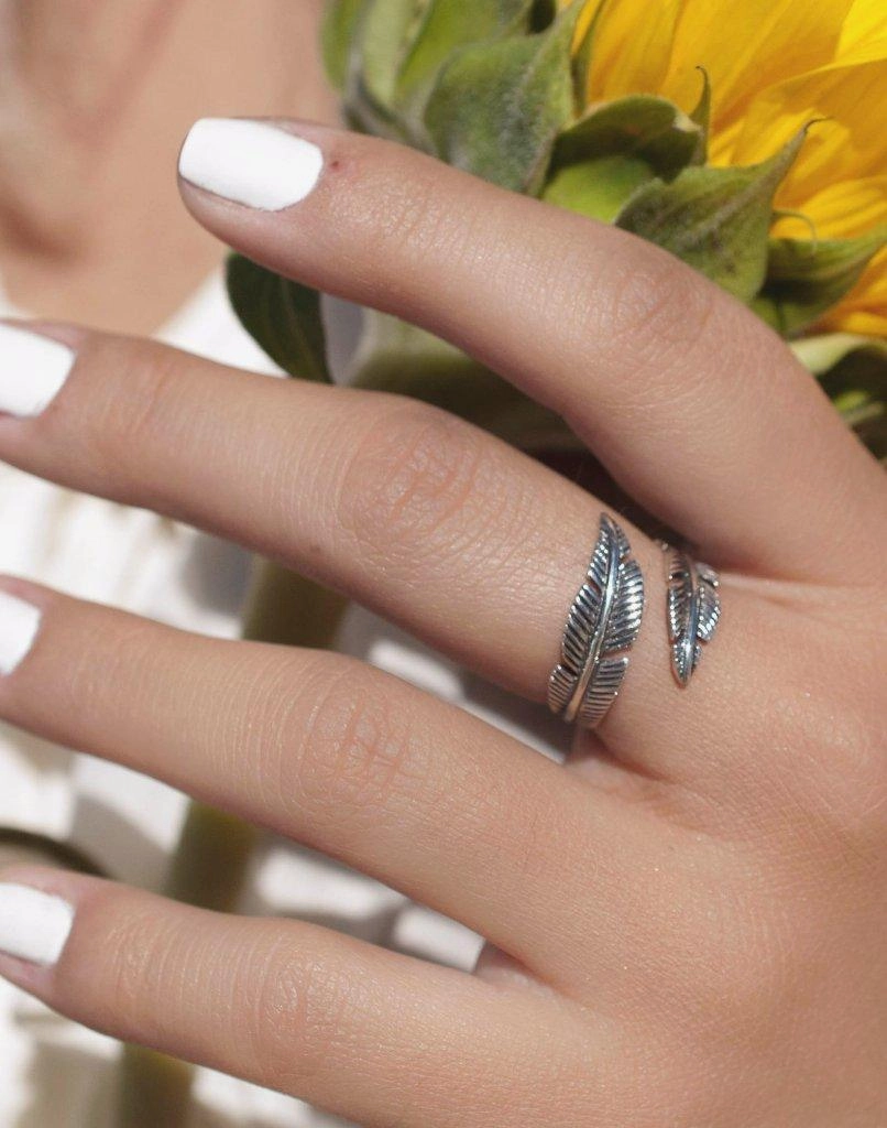 Camburi Leaf Ring ~Sterling Silver 925~ SMR001