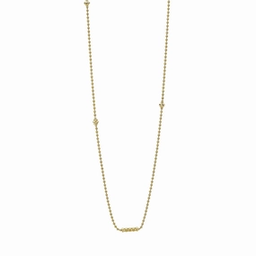 Caviar Gold 18K Gold Caviar Beaded Necklace