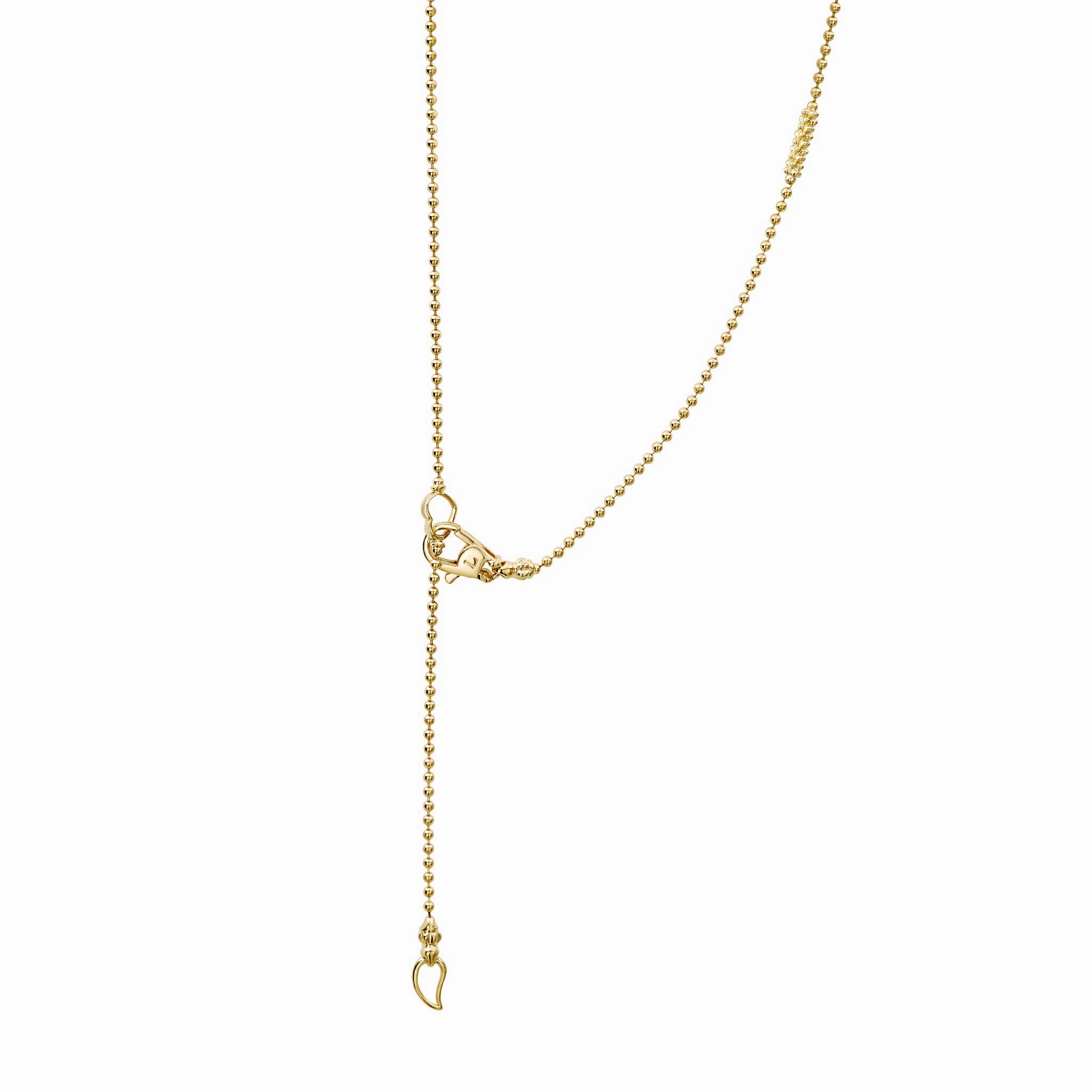 Caviar Gold 18K Gold Caviar Beaded Necklace