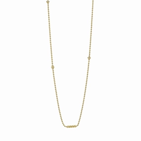 Caviar Gold 18K Gold Caviar Beaded Necklace