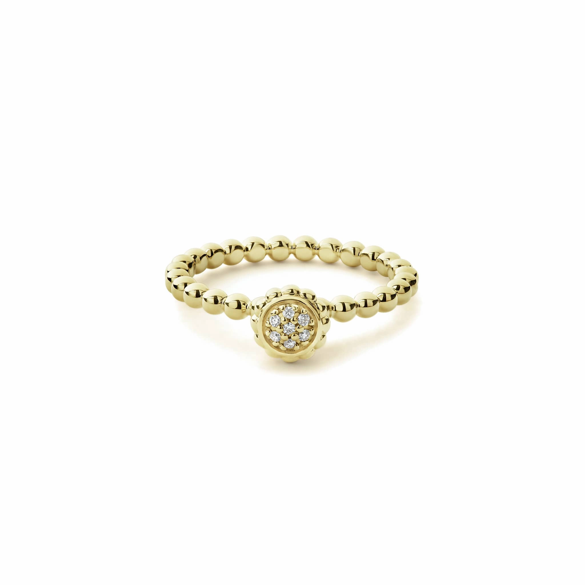 Caviar Gold 18K Gold Caviar Diamond Ring