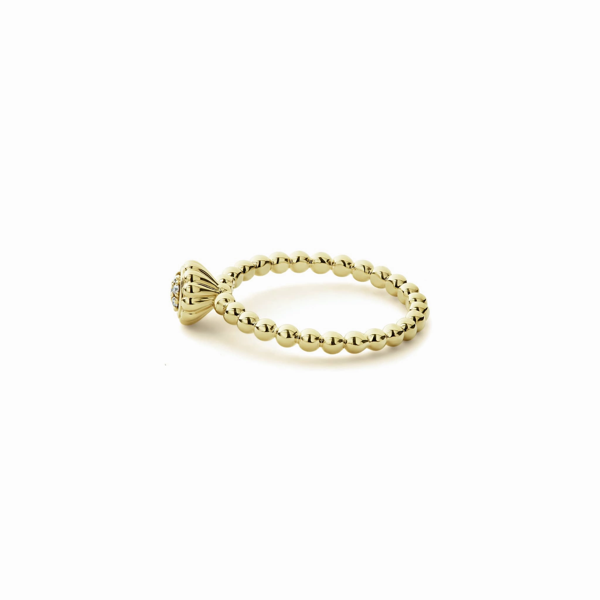 Caviar Gold 18K Gold Caviar Diamond Ring