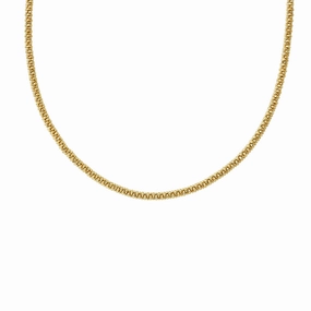 Caviar Gold 18K Gold Caviar Necklace 3mm