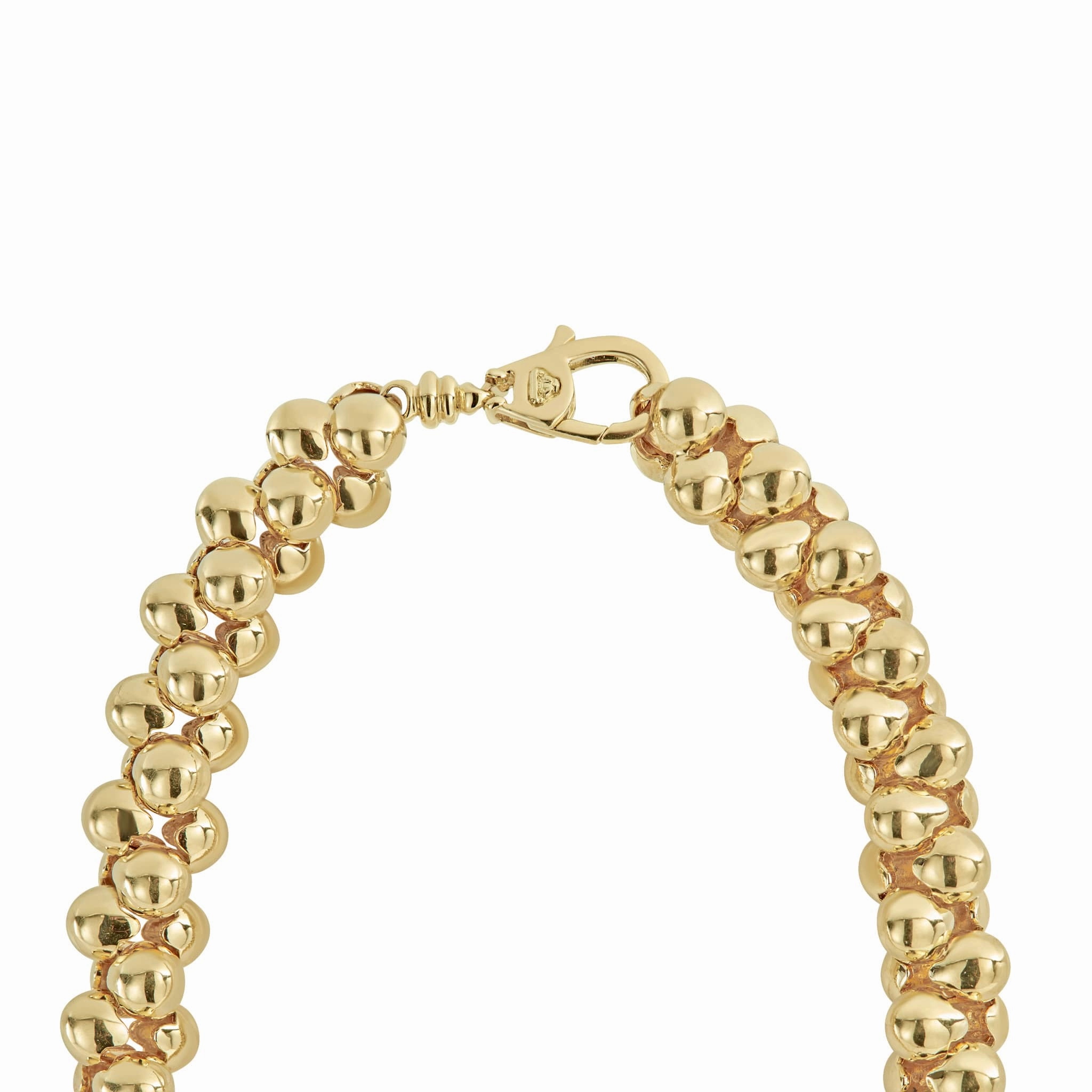 Caviar Gold 18K Gold Caviar Necklace | 11mm