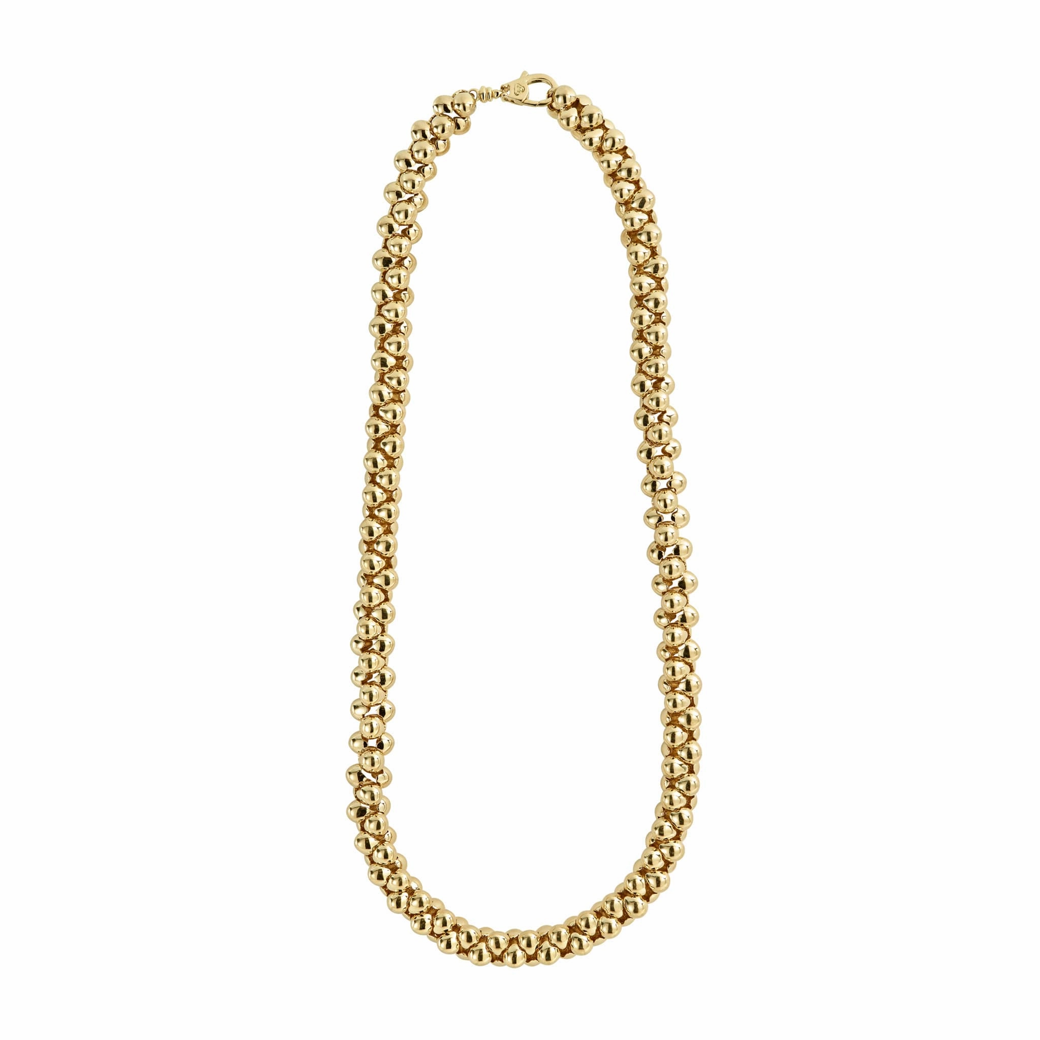 Caviar Gold 18K Gold Caviar Necklace | 11mm