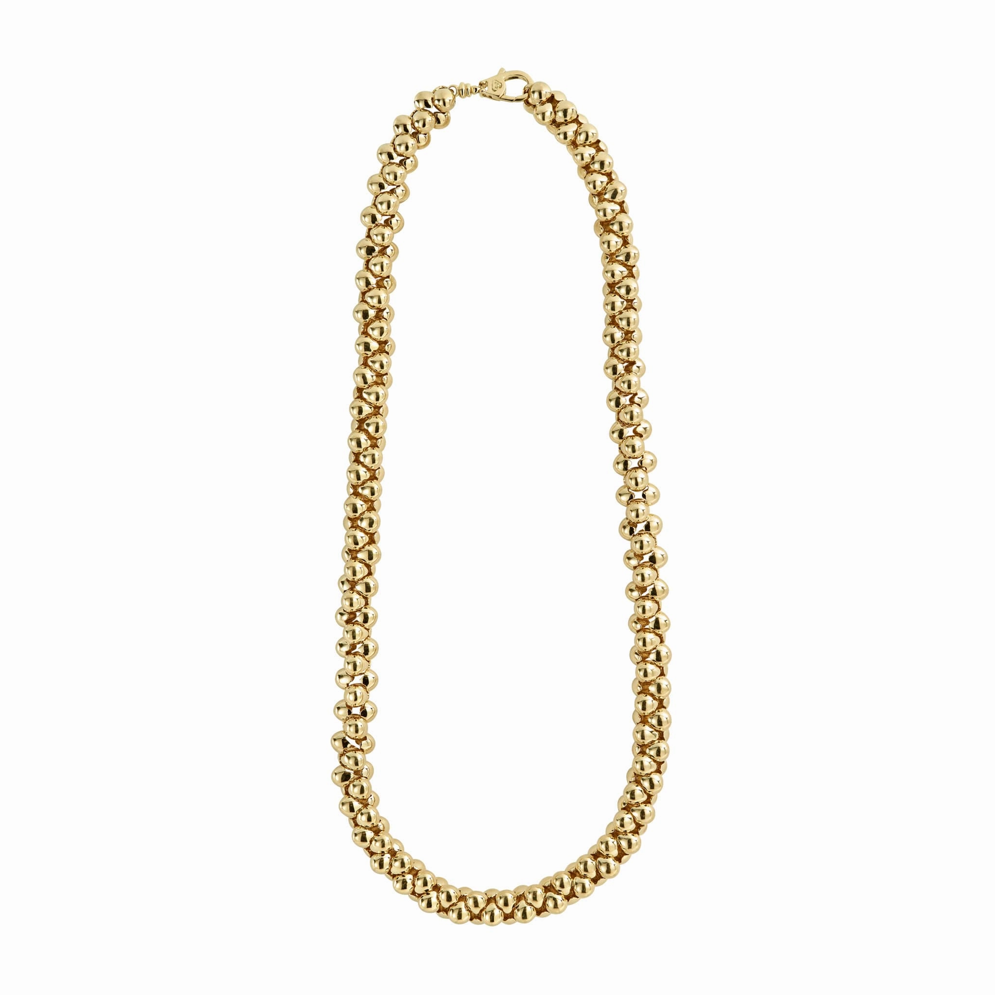 Caviar Gold 18K Gold Caviar Necklace | 11mm