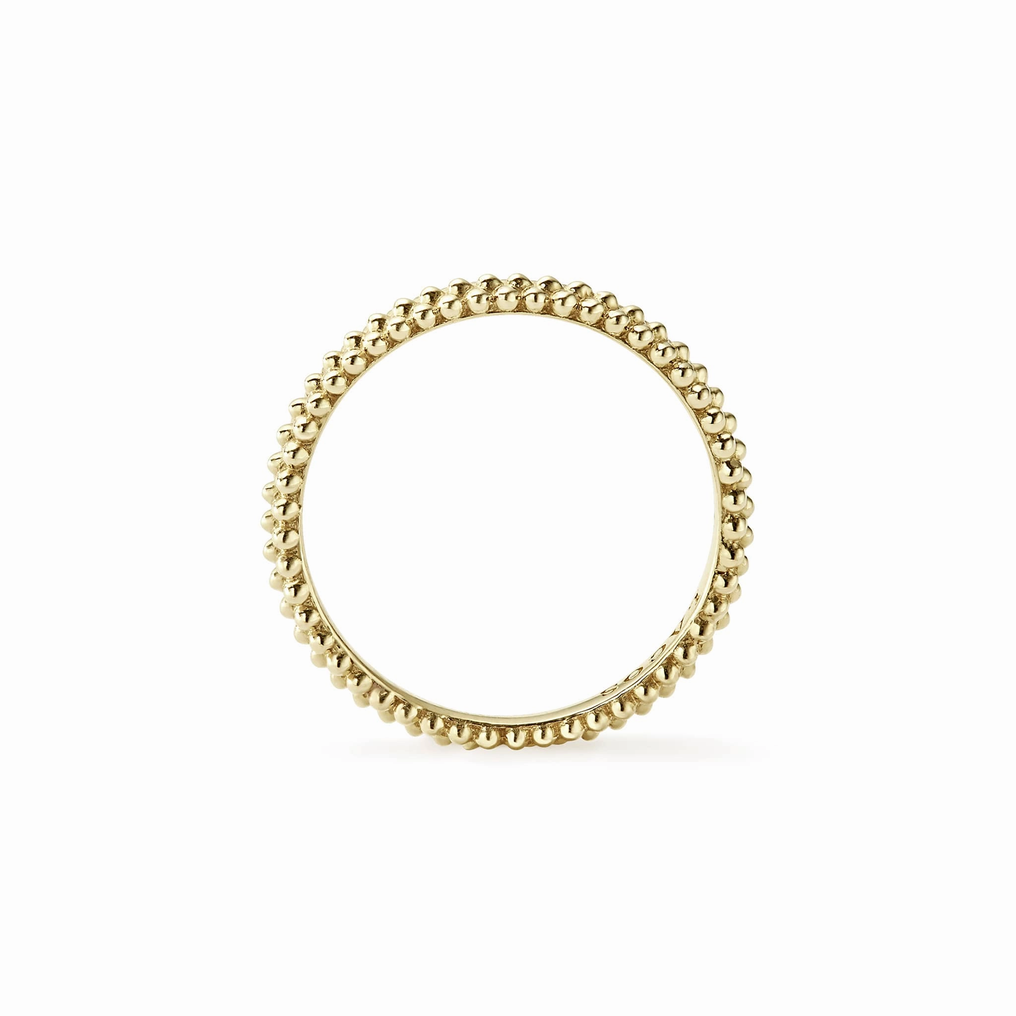 Caviar Gold 18K Gold Caviar Stacking Ring