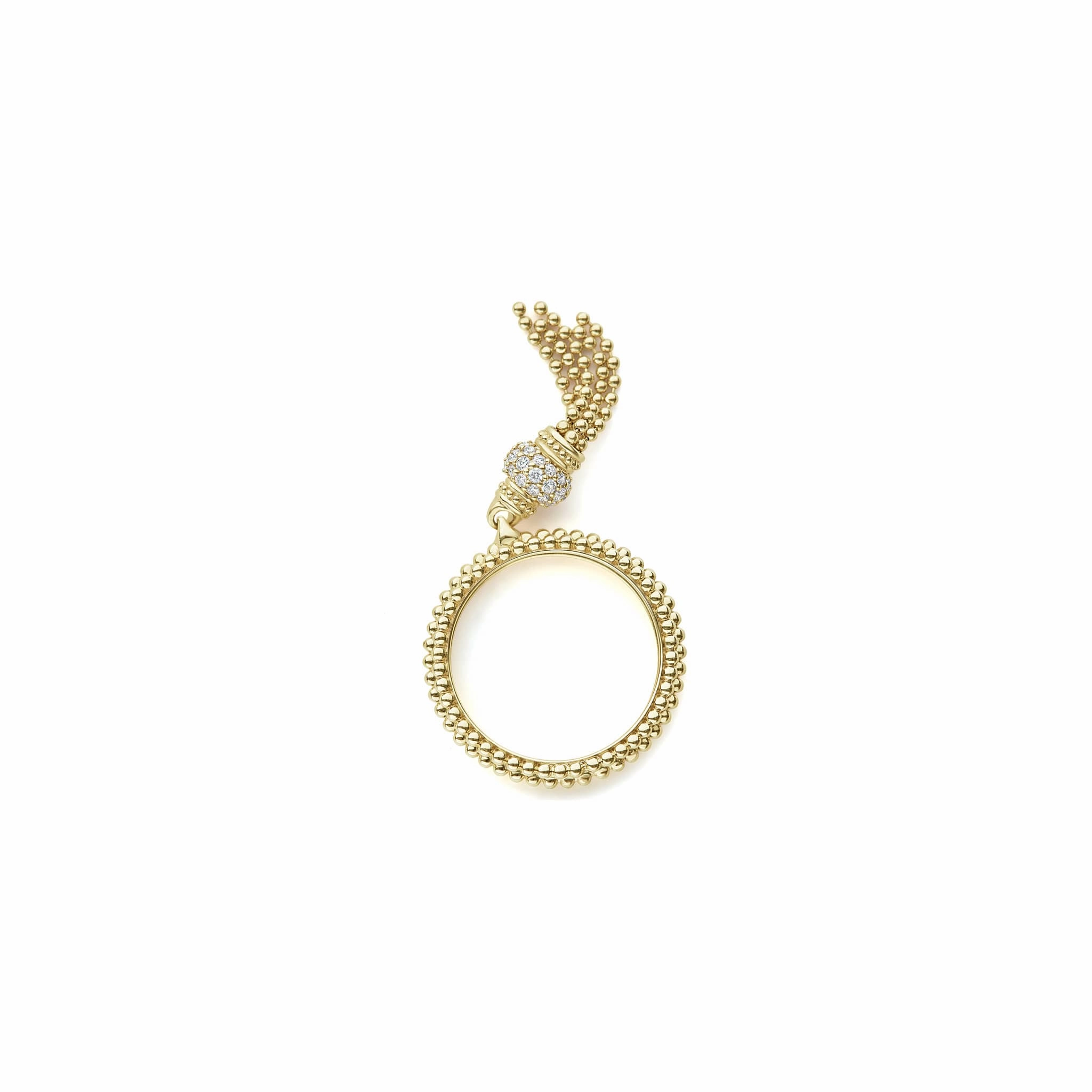 Caviar Gold Caviar Tassel Diamond Ring