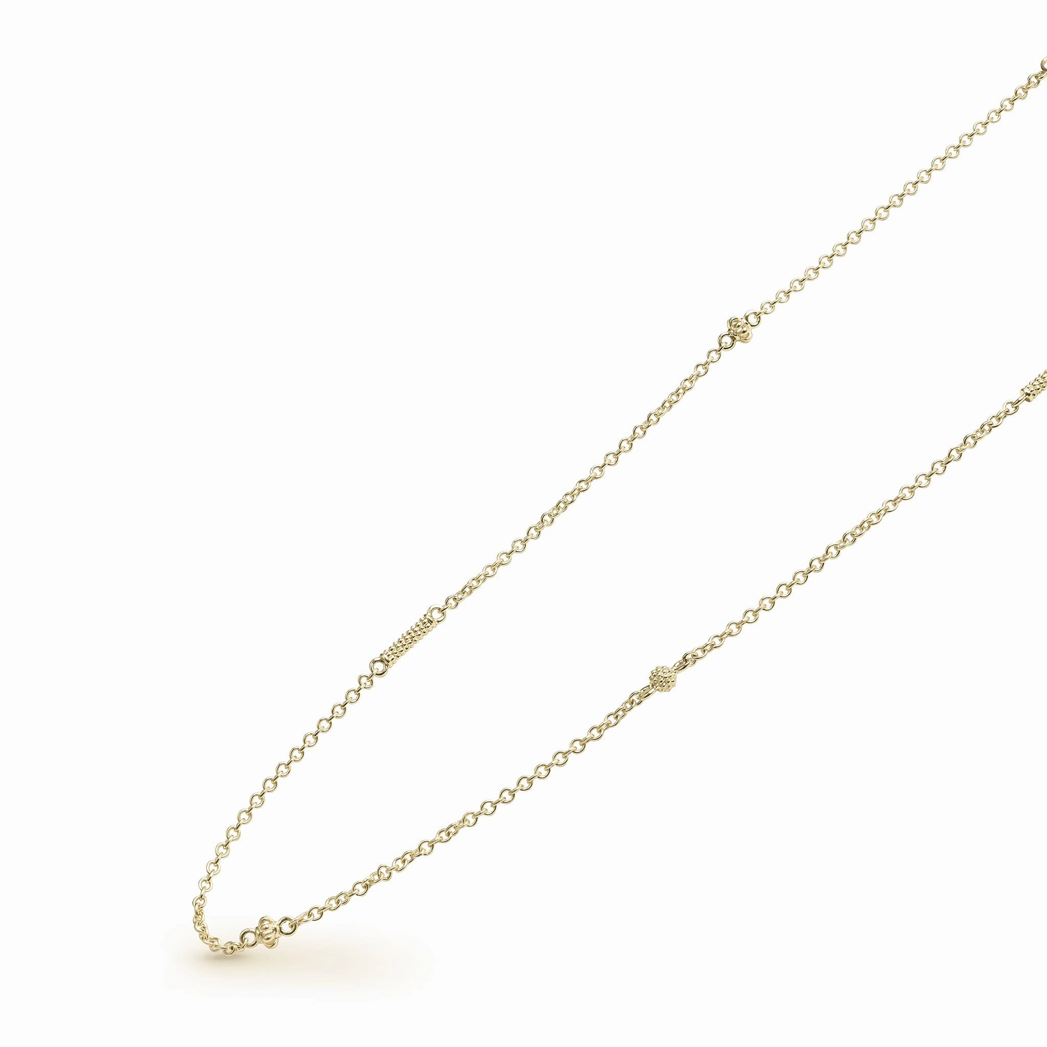 Caviar Gold Gold Caviar Chain Necklace