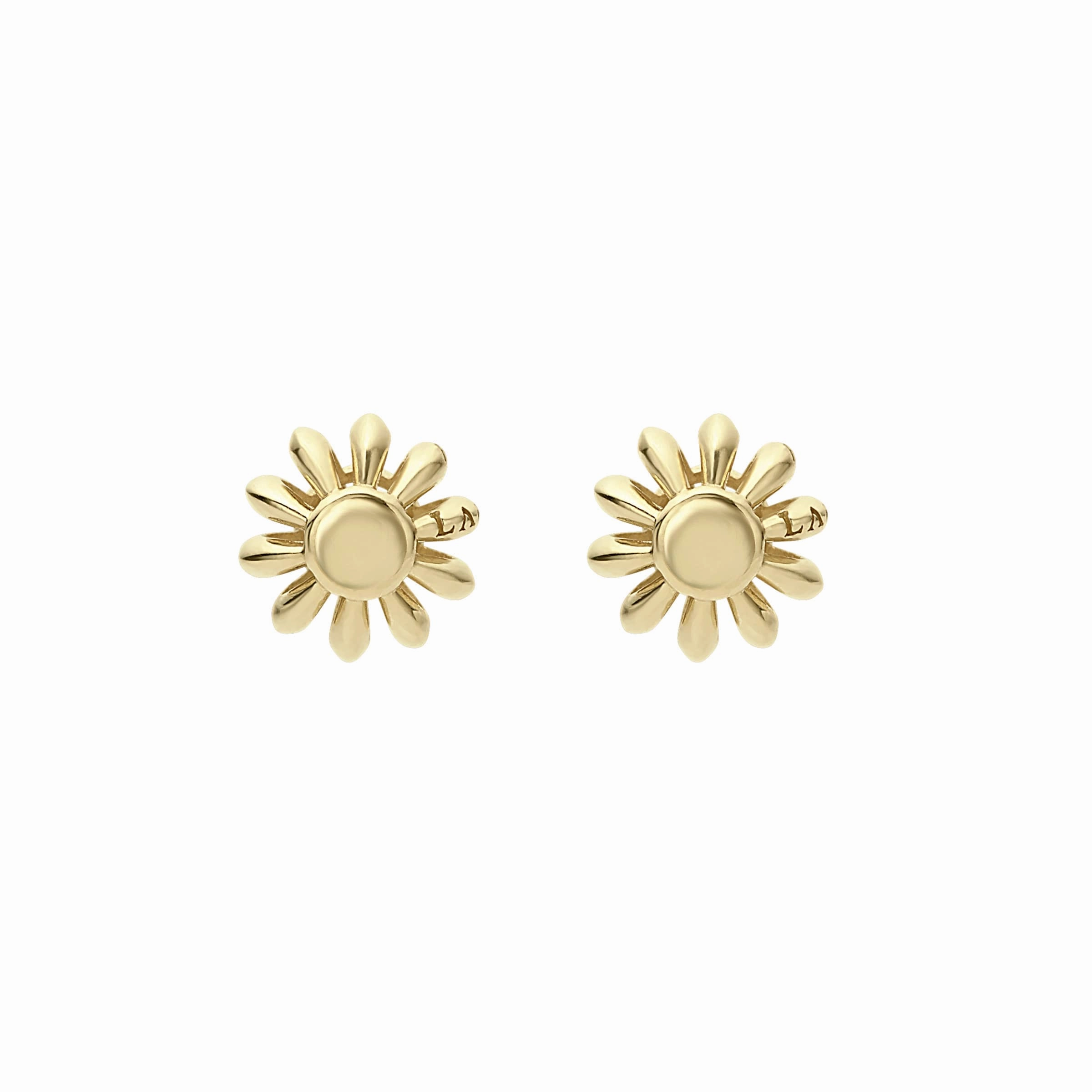 Caviar Icon 18K Gold Fluted Stud Earrings