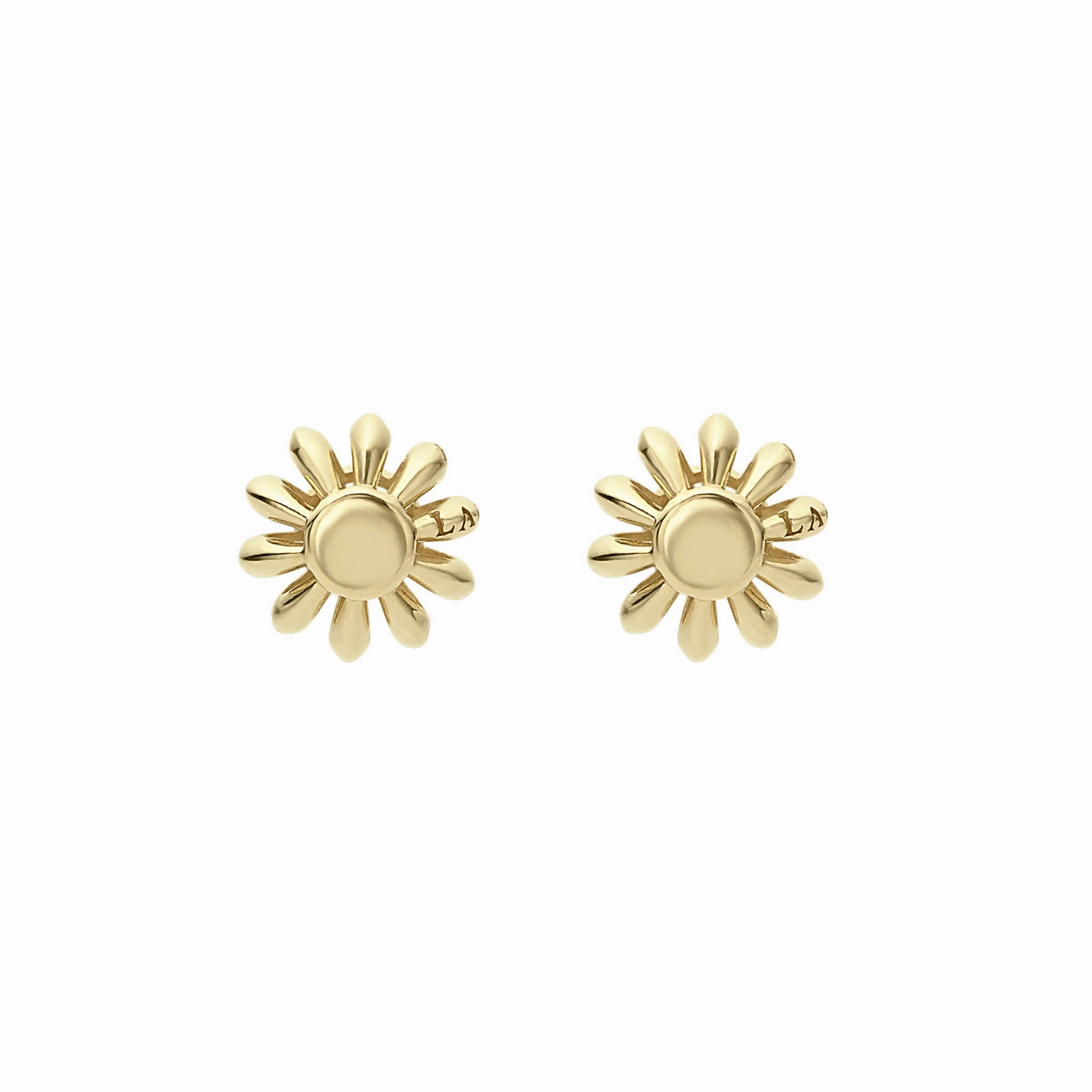 Caviar Icon 18K Gold Fluted Stud Earrings