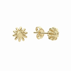 Caviar Icon 18K Gold Fluted Stud Earrings