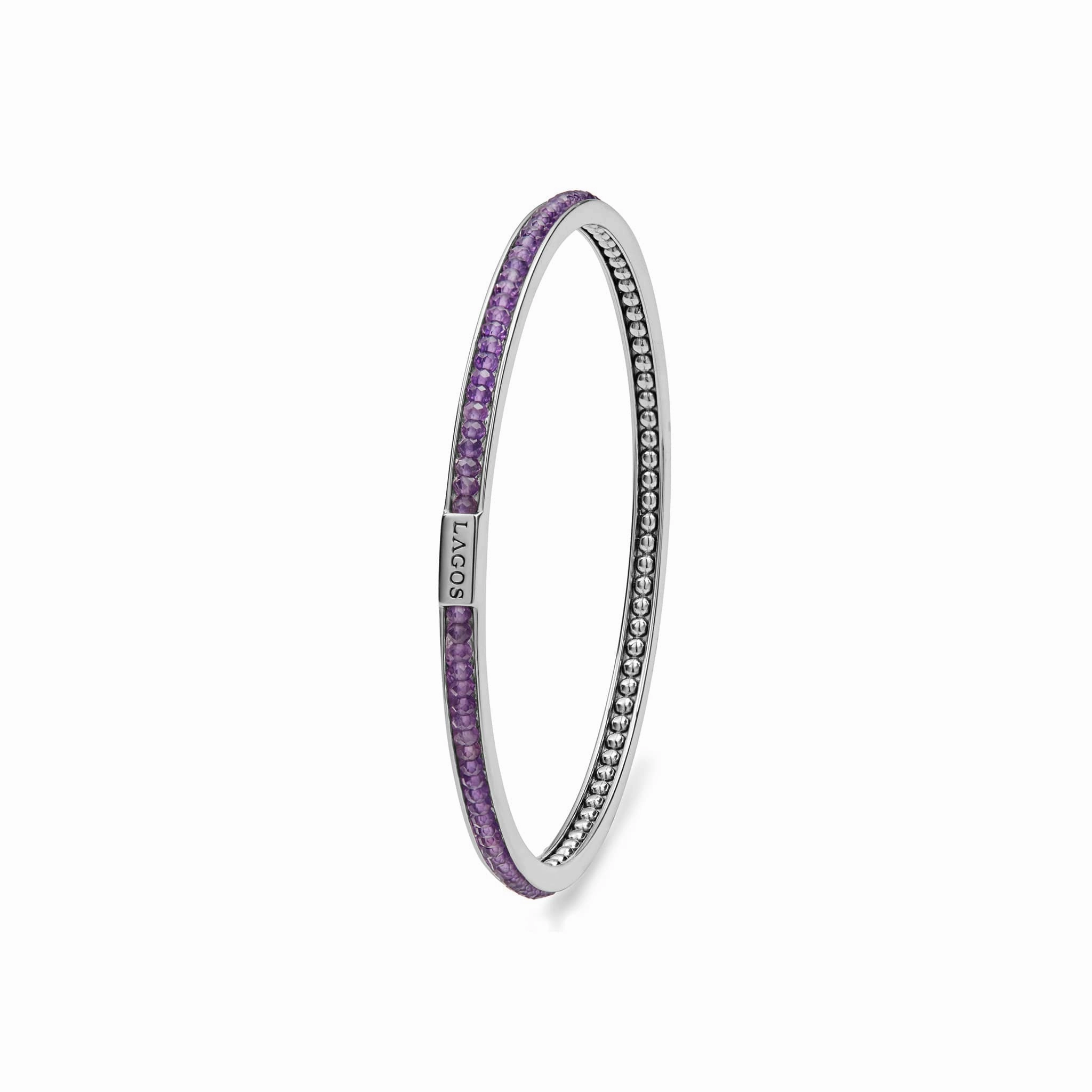 Caviar Icon Amethyst Bangle