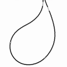 Caviar Icon Onyx Necklace