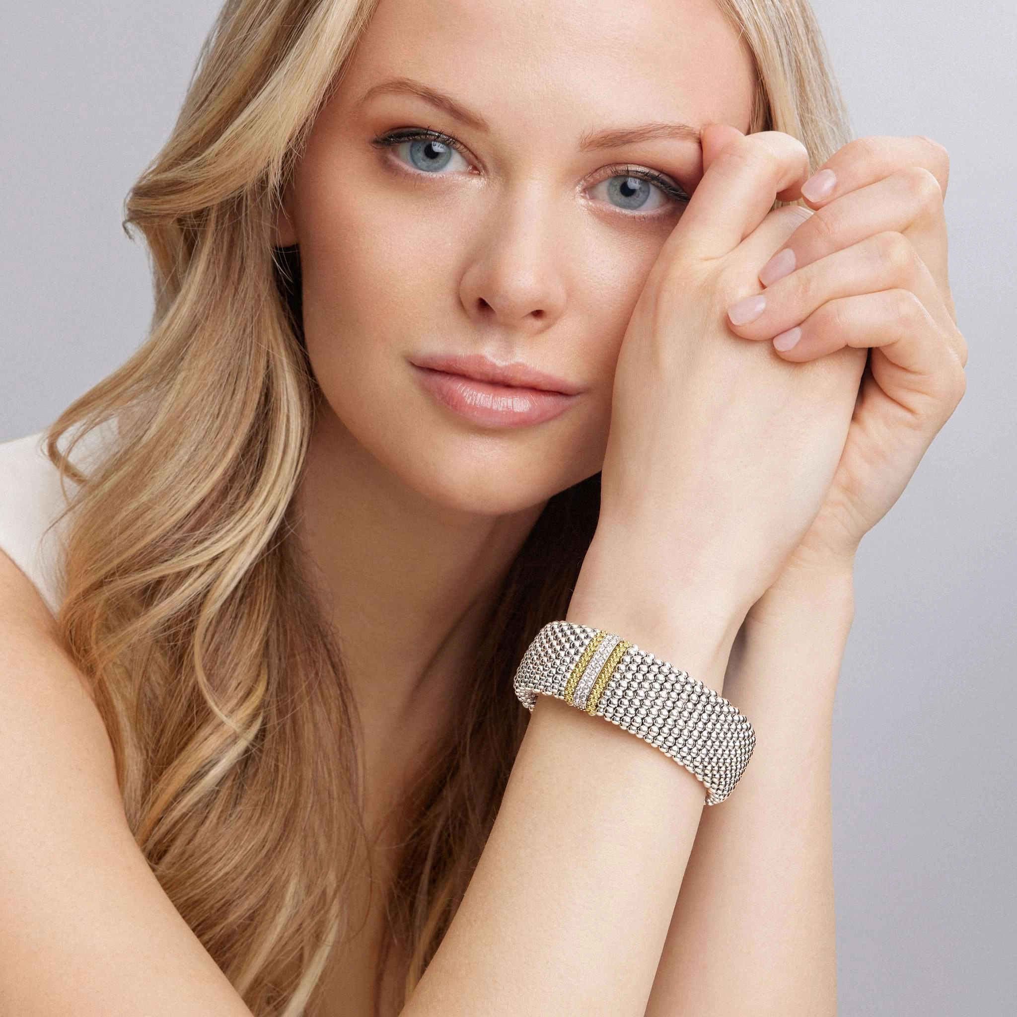 Caviar Lux Caviar Diamond Bracelet | 23mm