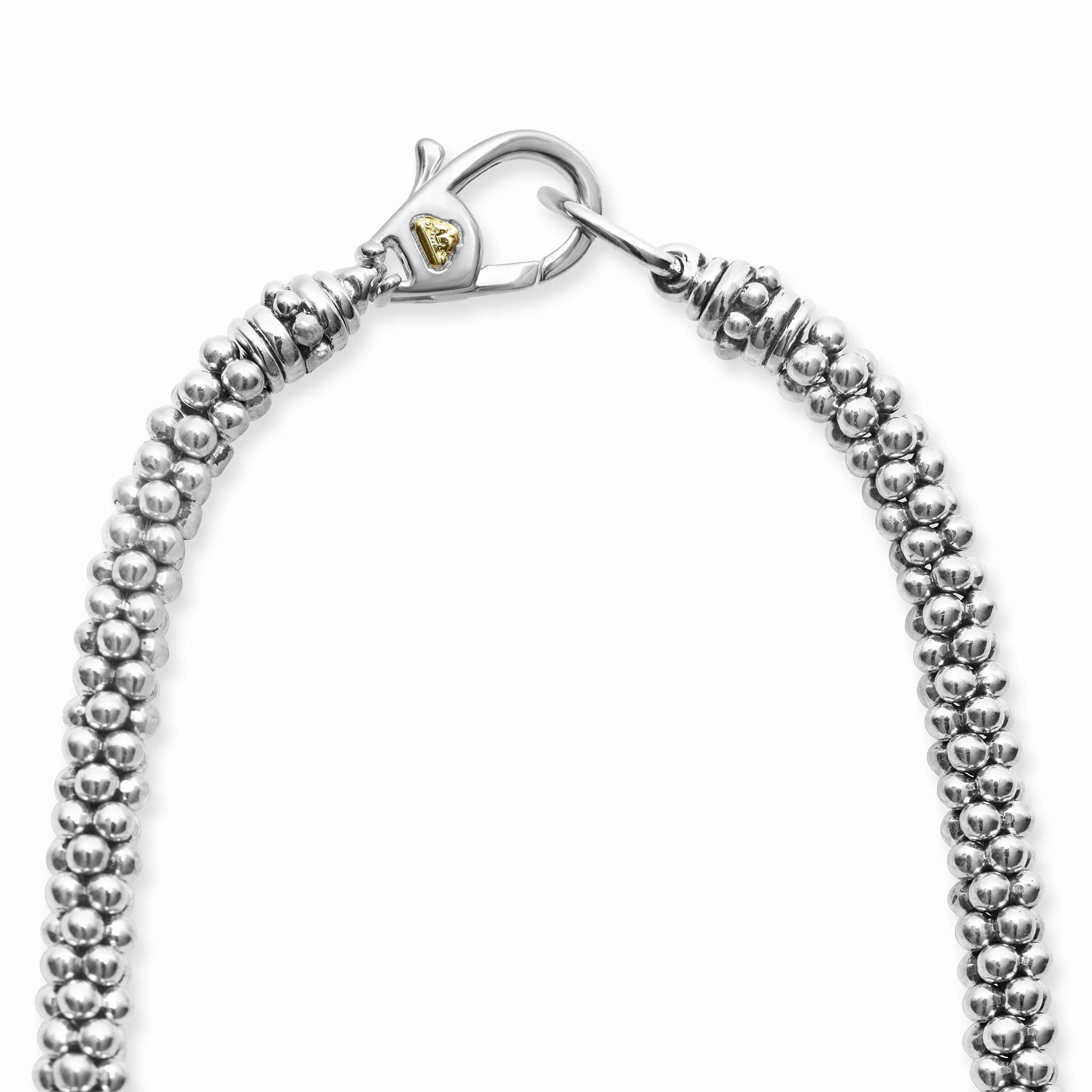 Caviar Lux Diamond Oval Caviar Necklace