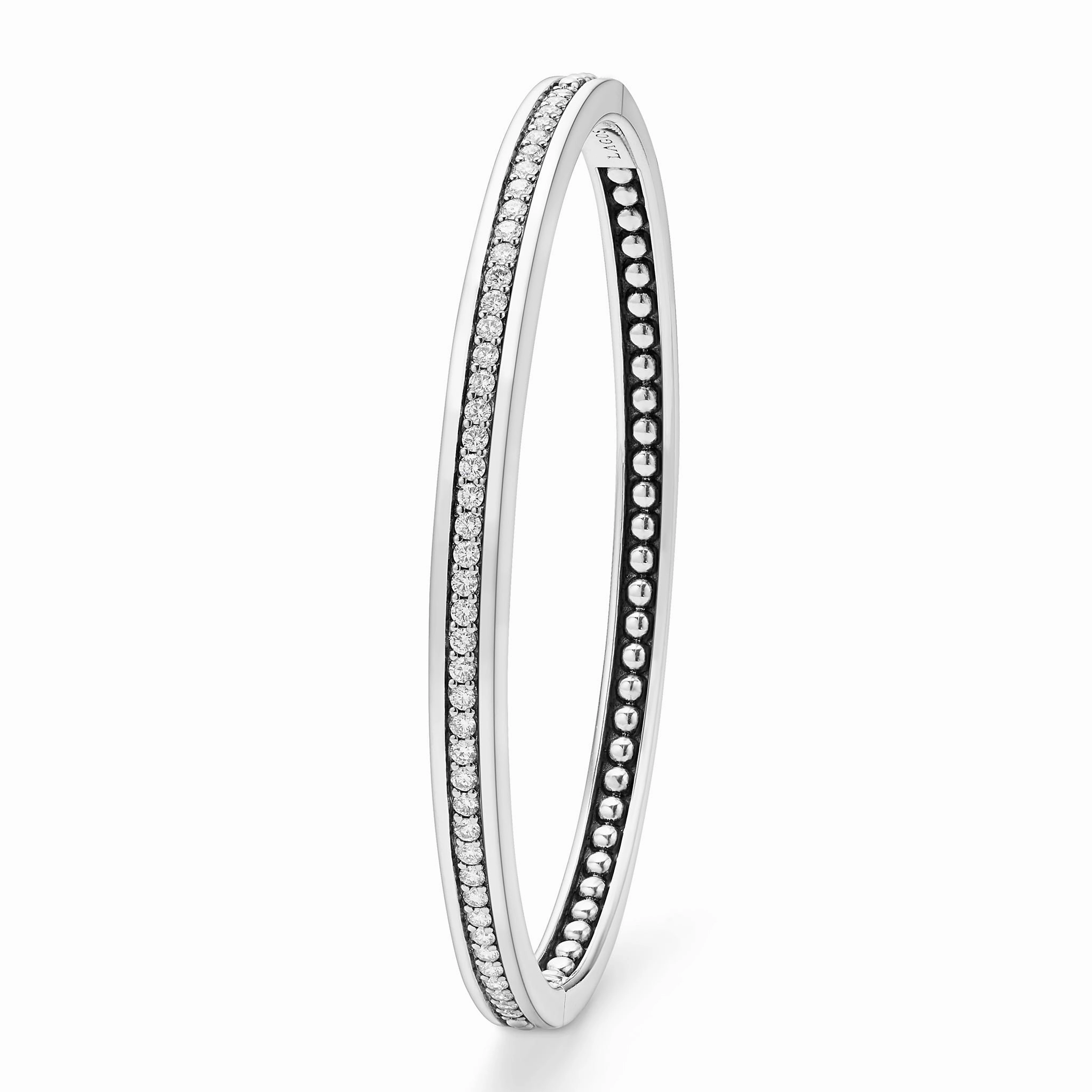 Caviar Spark Diamond Bangle Bracelet | 5mm