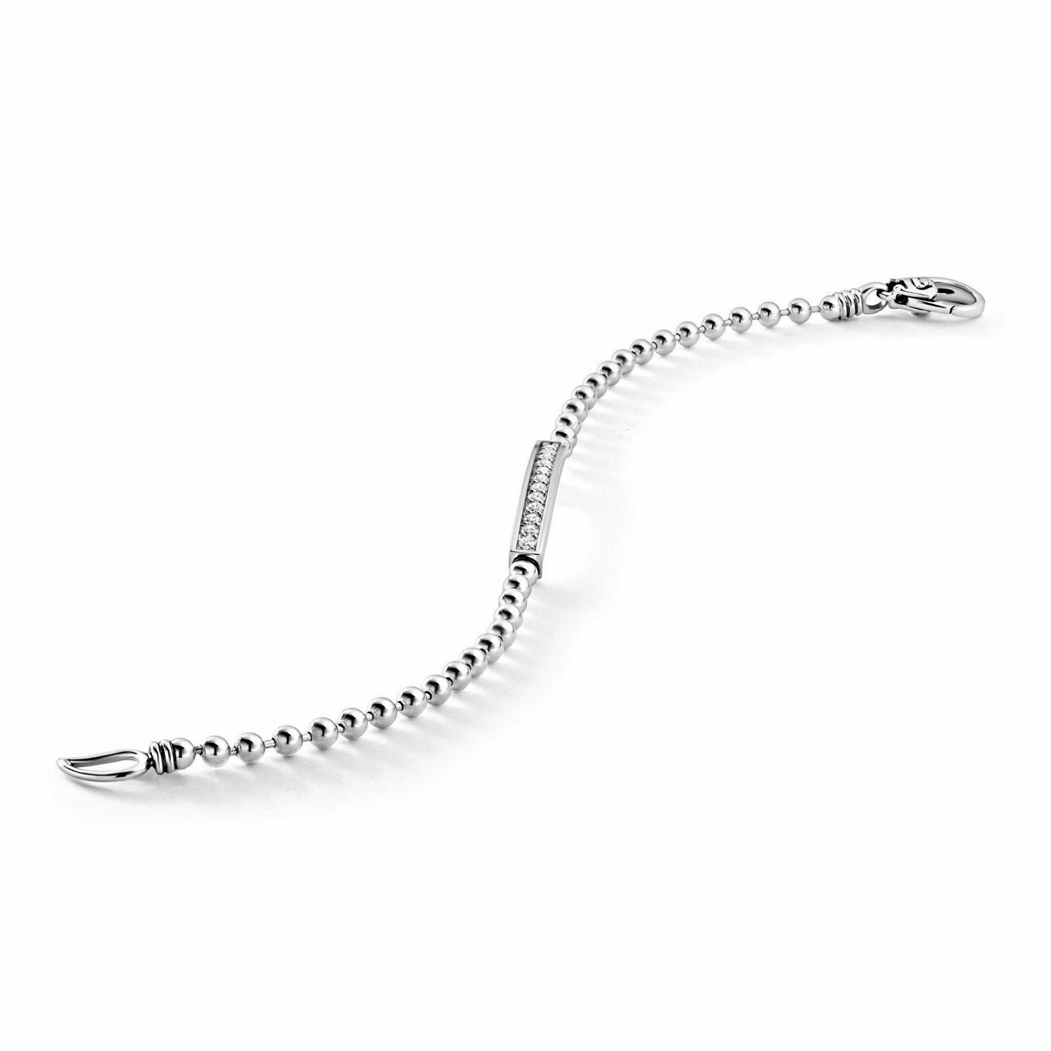 Caviar Spark Diamond Beaded Bracelet