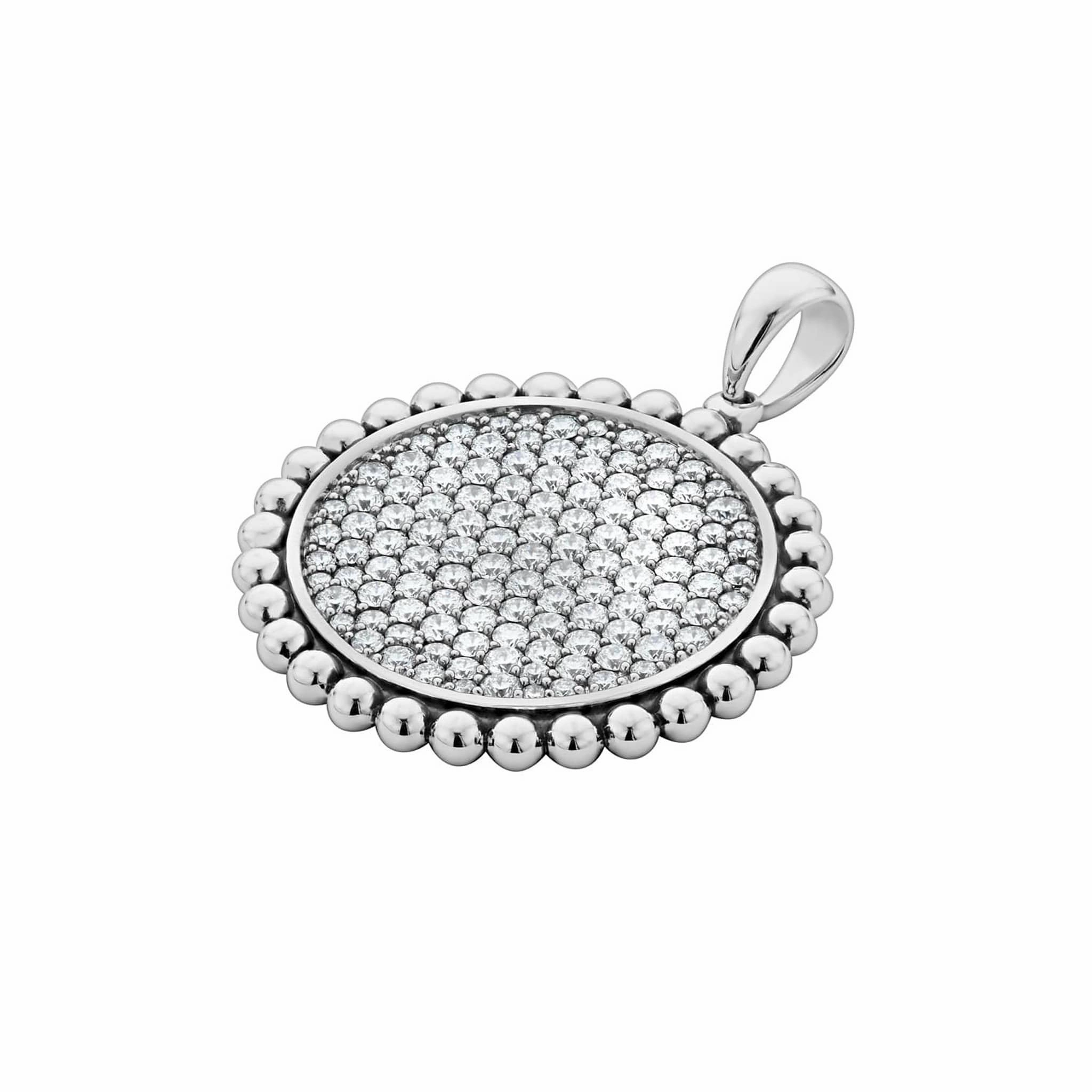 Caviar Spark Diamond Pendant
