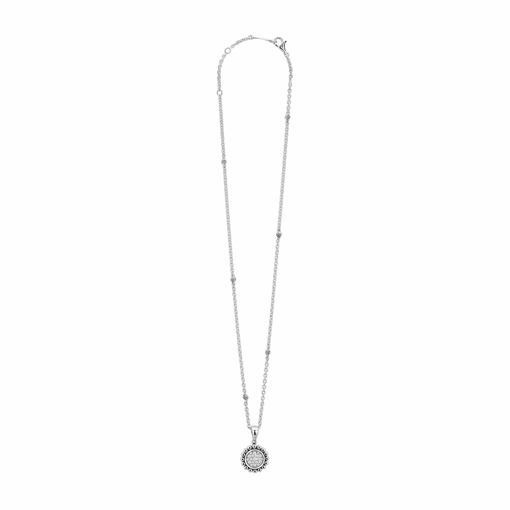 Caviar Spark Diamond Pendant Necklace
