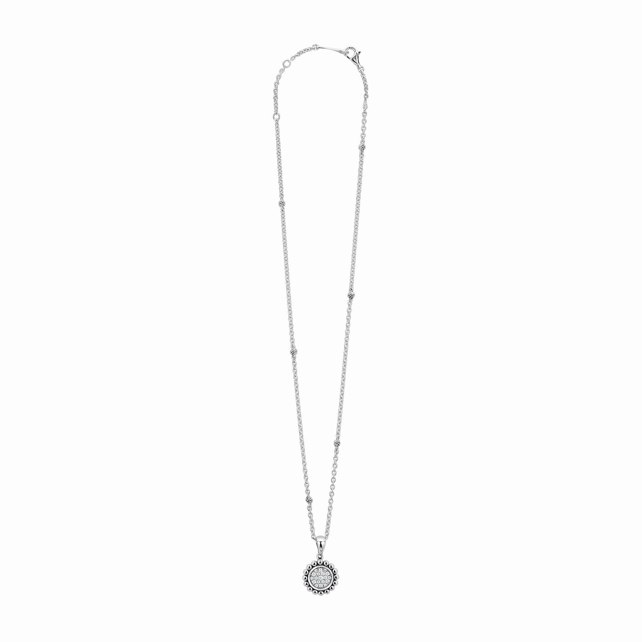 Caviar Spark Diamond Pendant Necklace