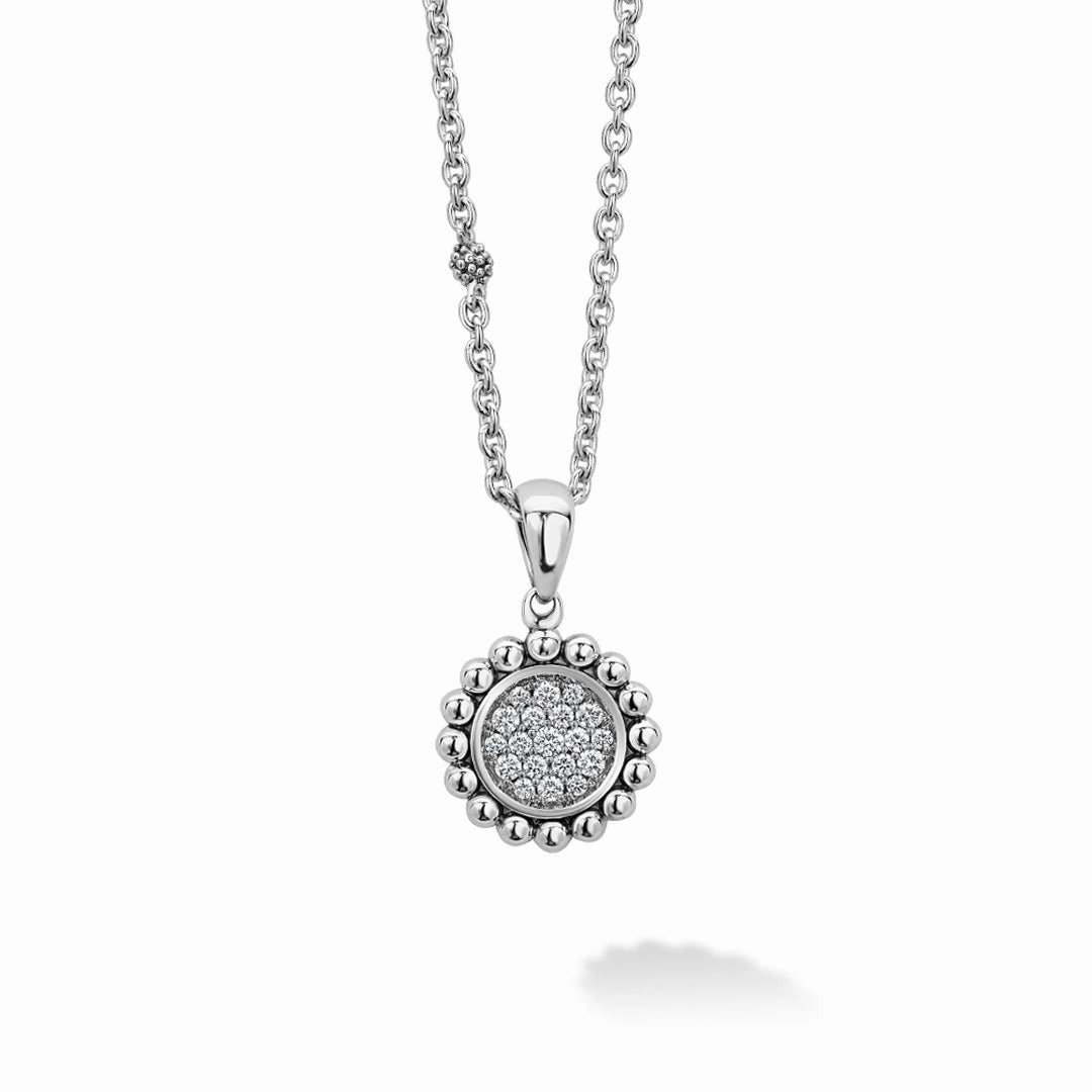 Caviar Spark Diamond Pendant Necklace