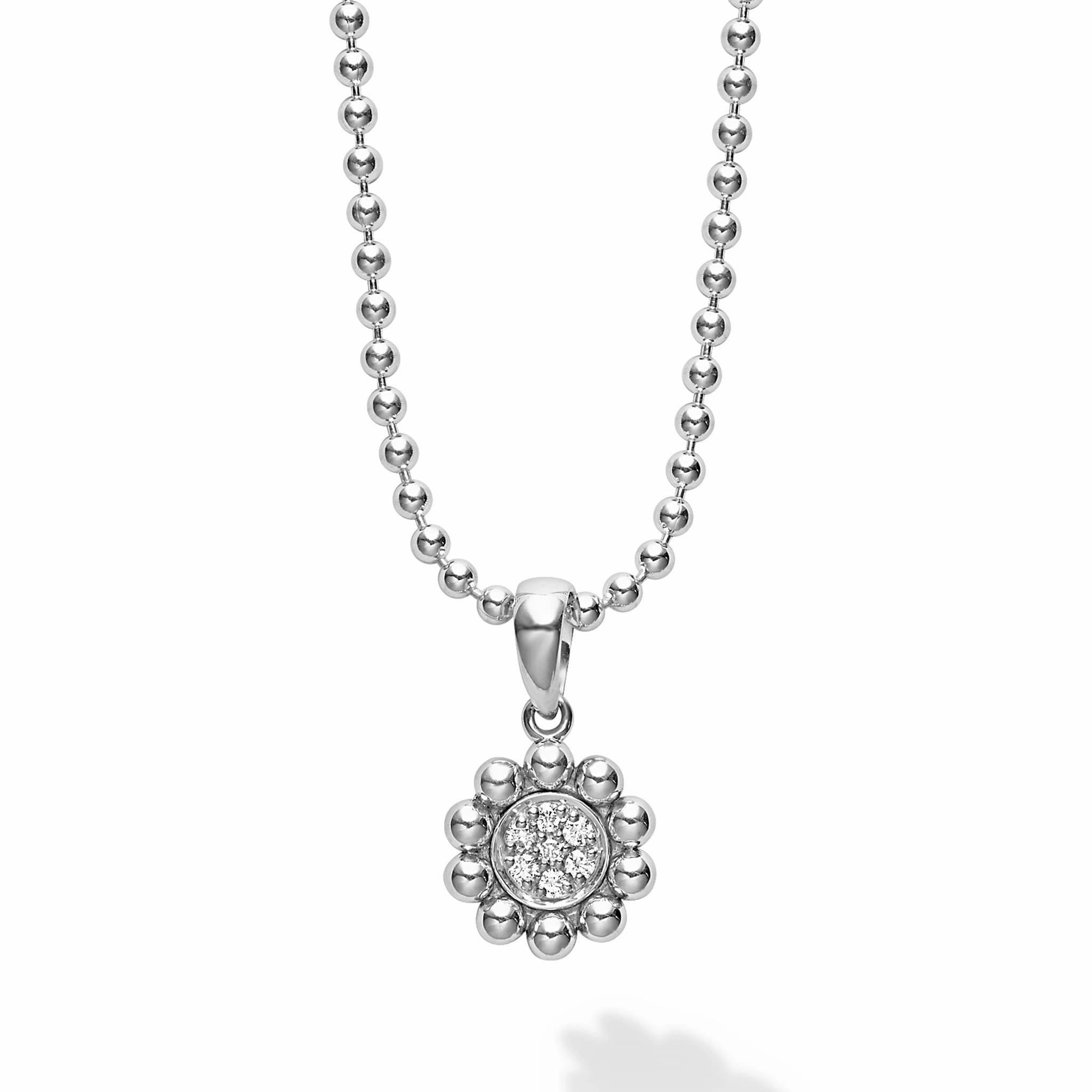 Caviar Spark Diamond Pendant Necklace