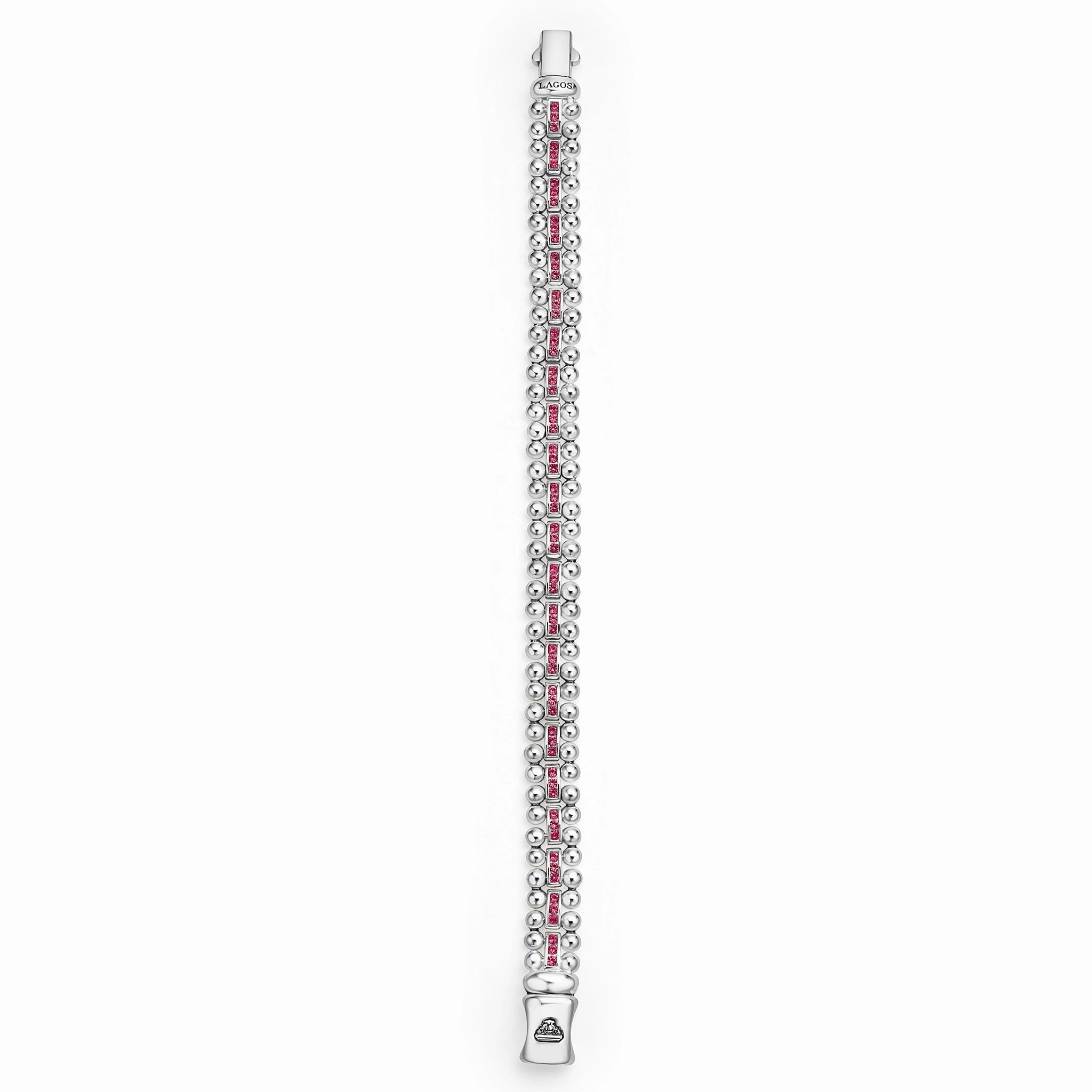 Caviar Spark Ruby Link Bracelet