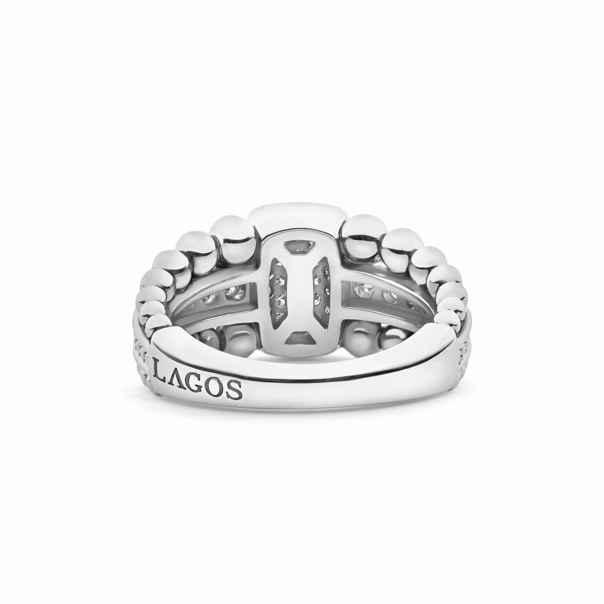Caviar Spark Small Diamond Statement Ring