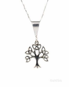 Celtic Tree of Life Pendant ~ Sterling Silver 925 ~ SMP019