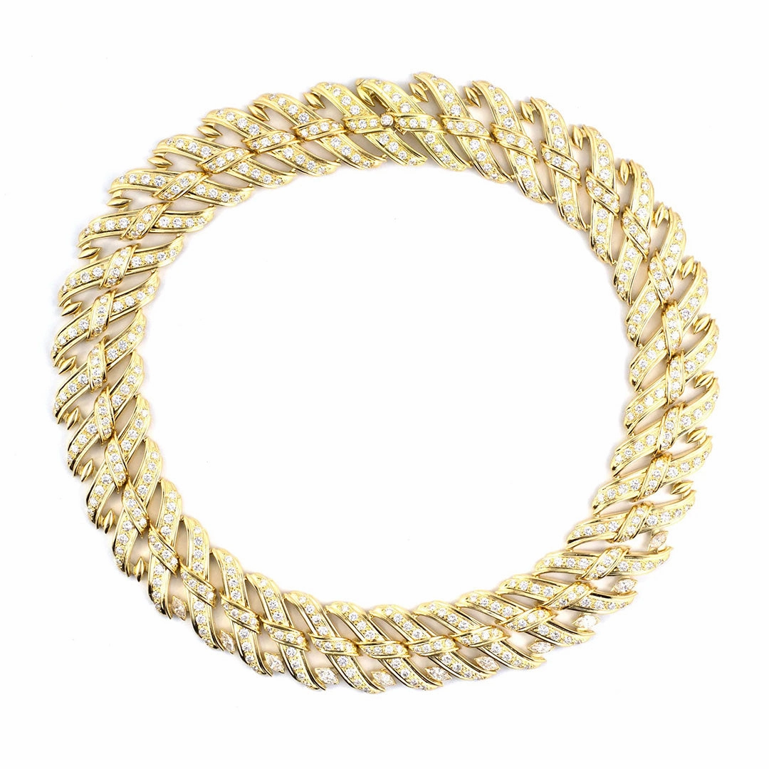 Chaumet Diamond Collar Necklace