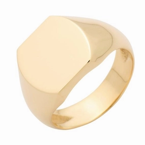 Chevali???re en or jaune 18 carats.