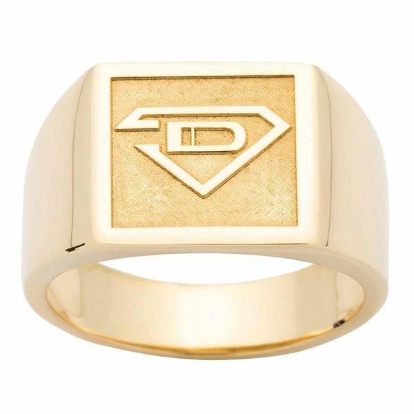 Chevali???re en or jaune 18 carats.