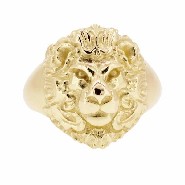 Chevali???re en or jaune T?ate de Lion.