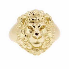 Chevali???re en or jaune T?ate de Lion.