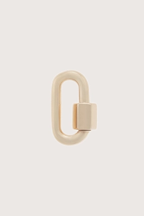 Chubby Medium Lock, Yellow Gold