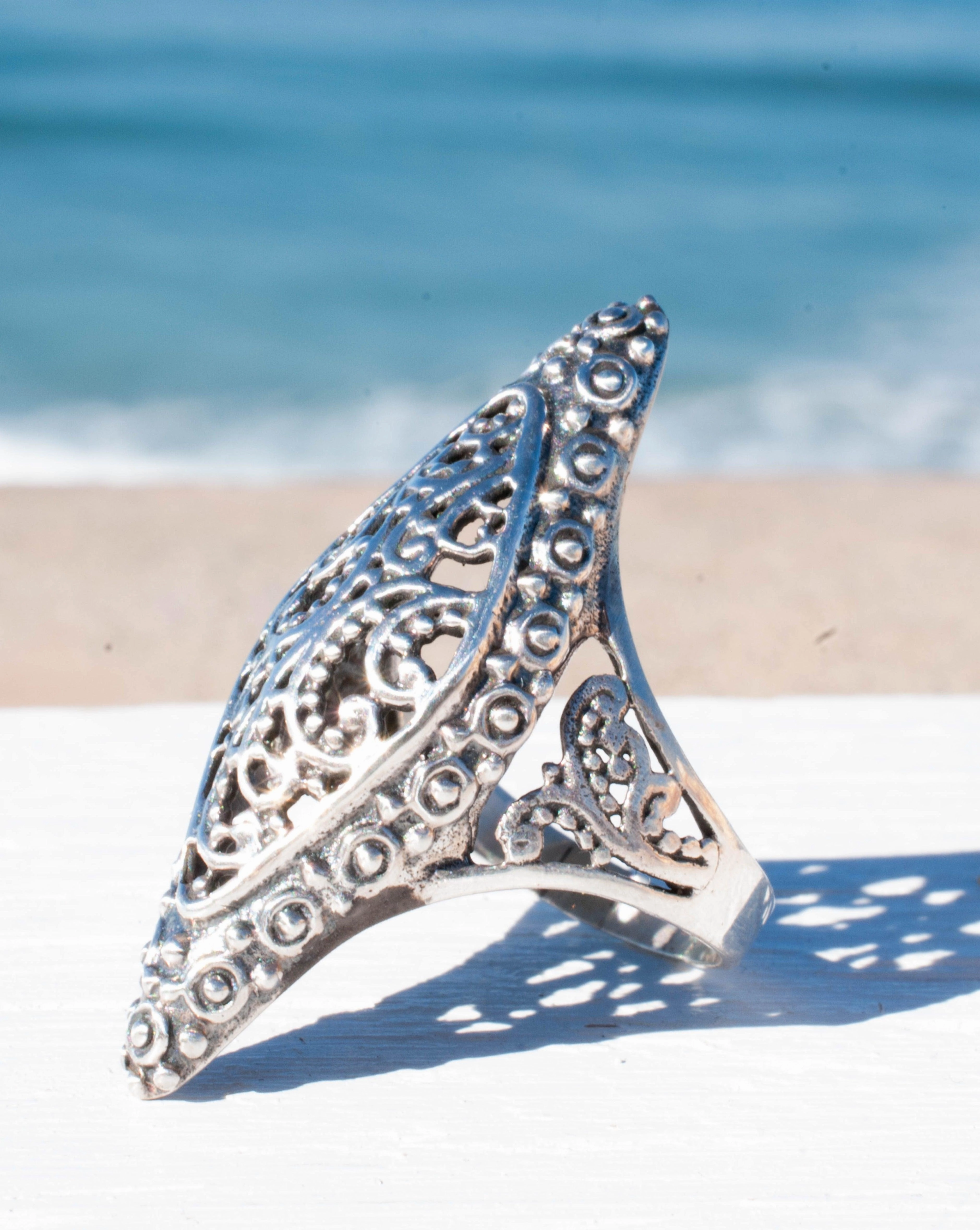 Clara Ring~ Sterling Silver 925~ SMR101