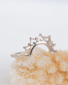 Clarita Ring~ Sterling Silver 925~ SMR053