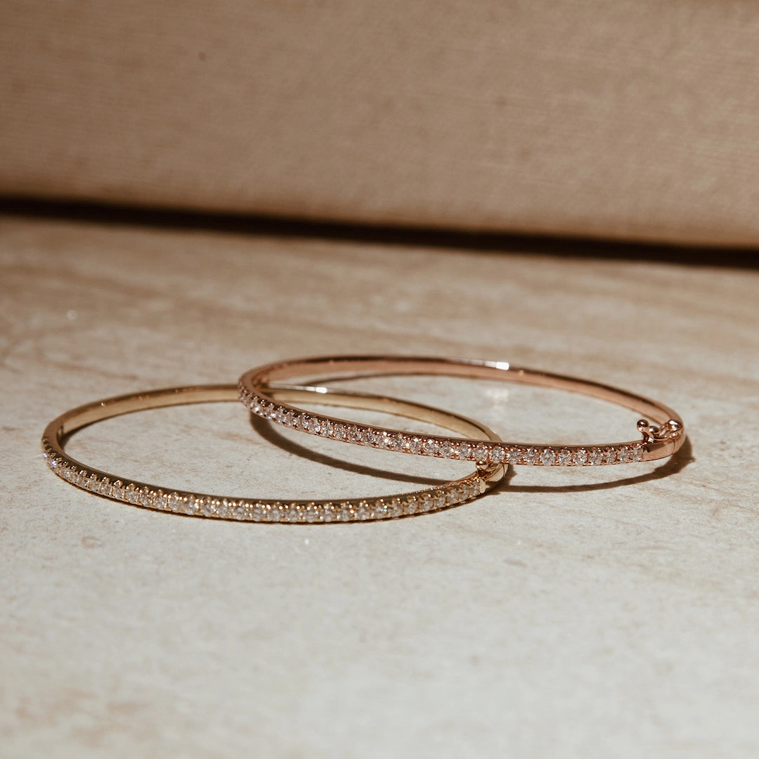 Classic Diamond Bangle