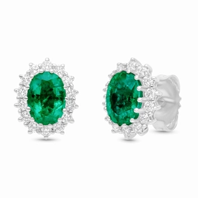 Cleo Stud Earrings - WG