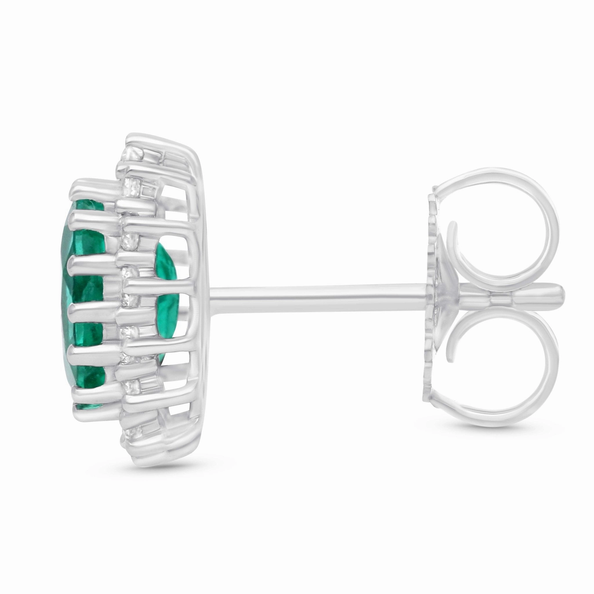 Cleo Stud Earrings - WG