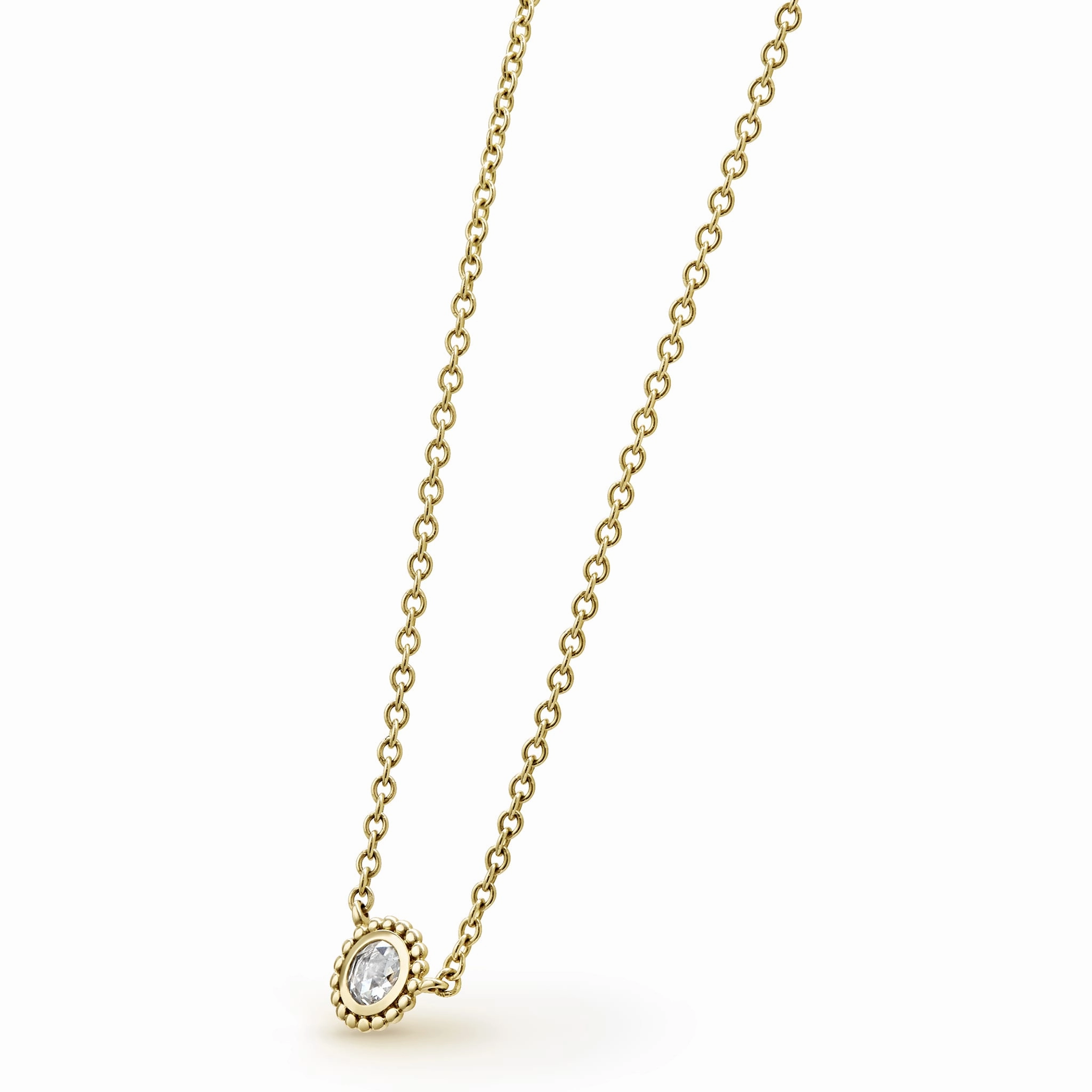 Covet Medium Rose Cut Diamond Necklace