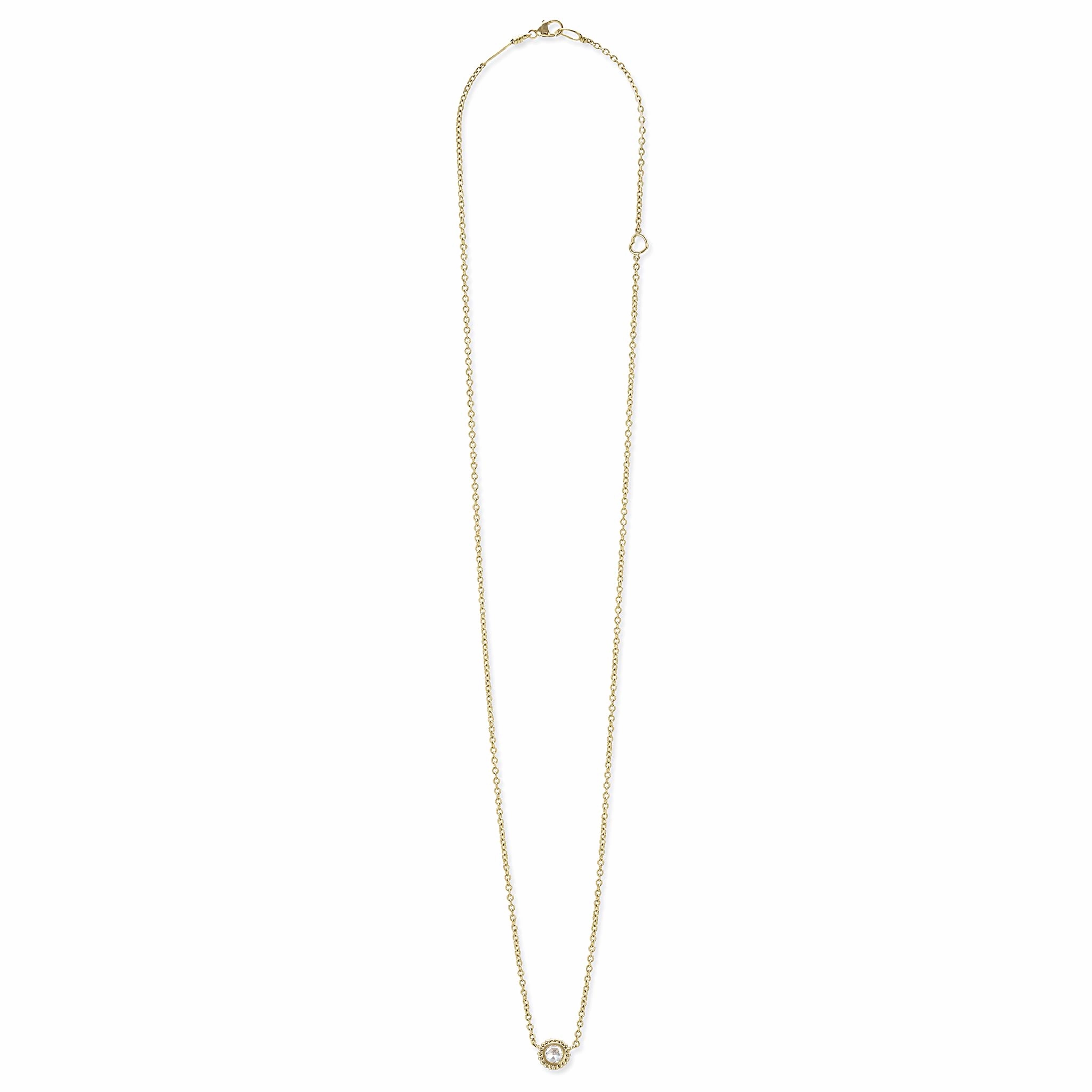 Covet Medium Rose Cut Diamond Necklace