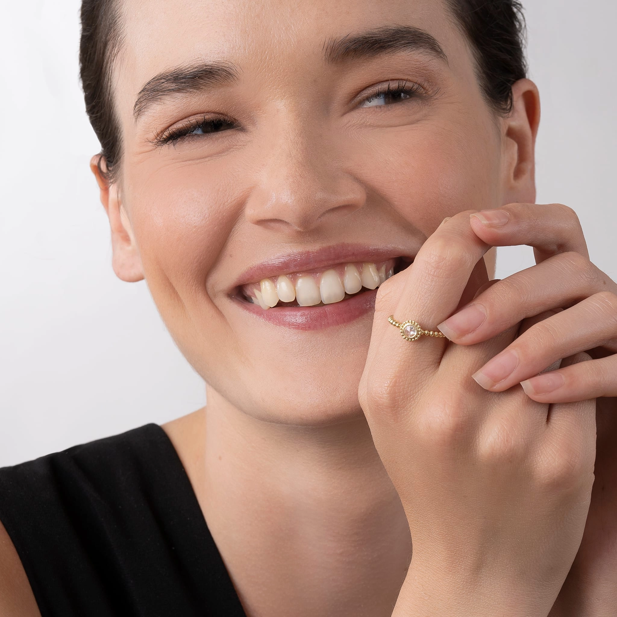 Covet Medium Rose Cut Diamond Ring