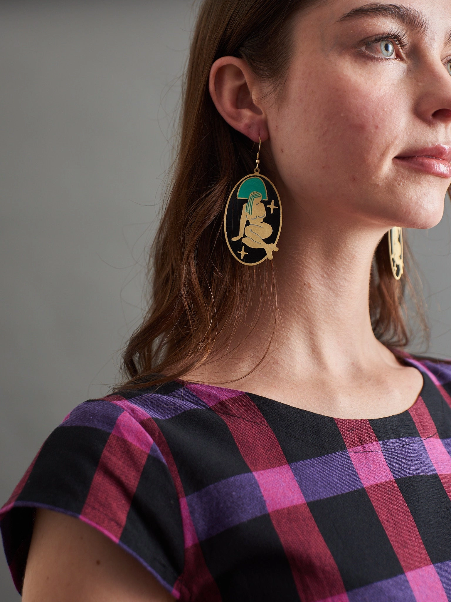 Curio Earrings - Gold