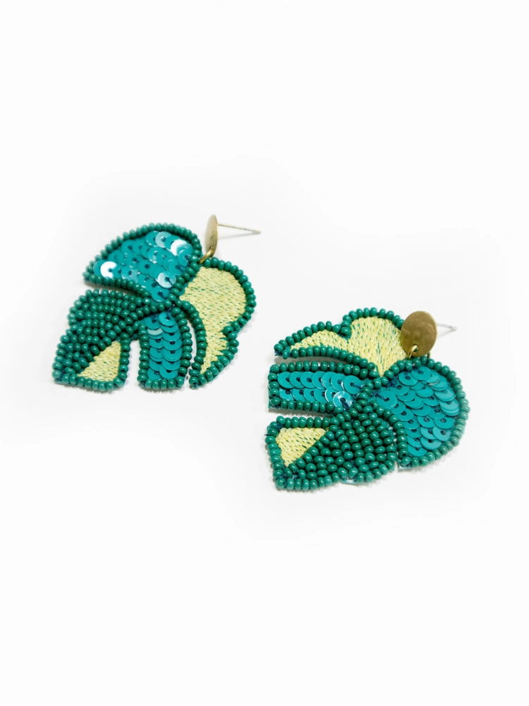 Deliciosa Earrings - Green
